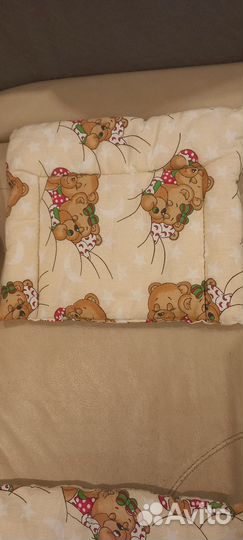 Матрас и подушка в коляску