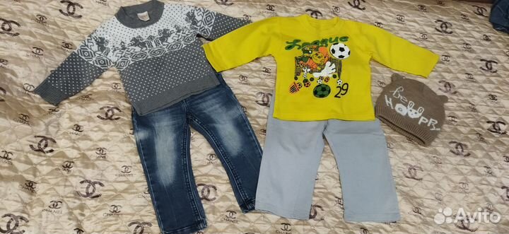 Пакет вещей на мальчика 86-92