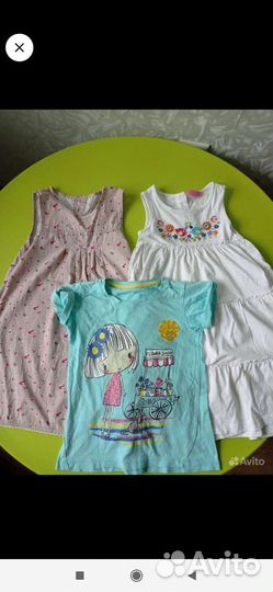 Вещи пакетом на девочку