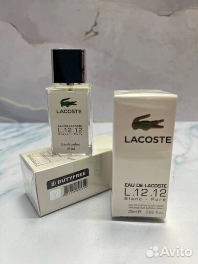 Lacoste l 12.12 blanc pure, 25ml, тестер