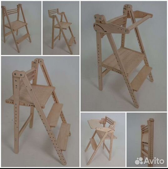 Стул растущий, башня помощника, для кормления