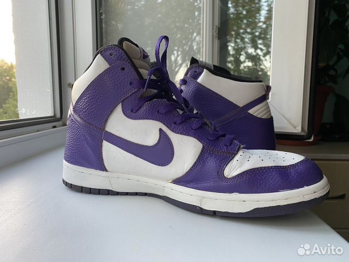 Nike Dunk High – Purple – White