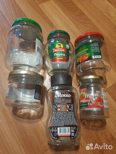 Банки стеклянные