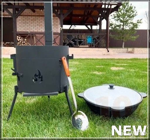 Казан чугунный оригинальный новый