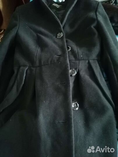 Пальто зимнее с мехом
