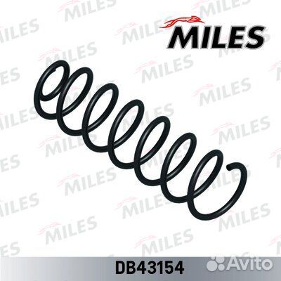 DB43154 Пружина подвески VW golf III/vento -98 зад