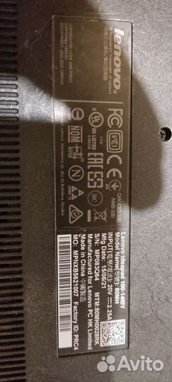 Lenovo ideapad 100 14iby