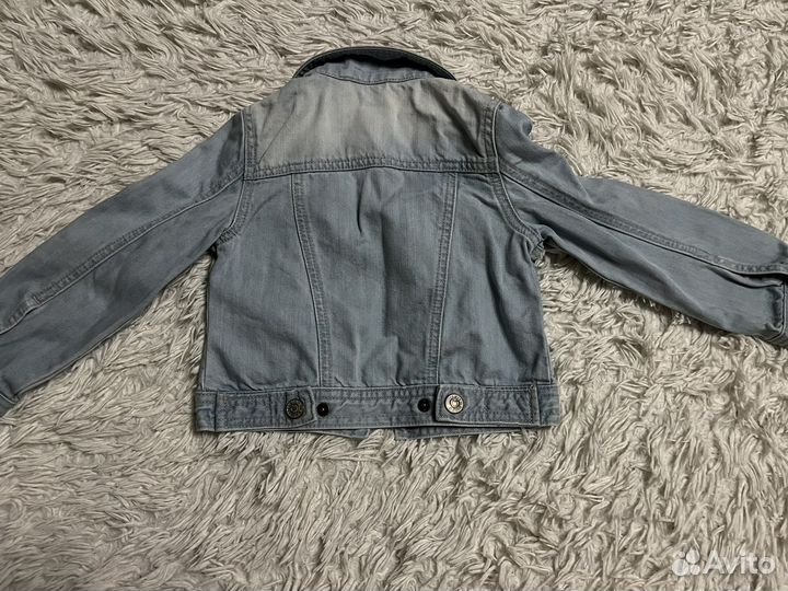 Джинсовая куртка (джинсовка) для девочки 98 104