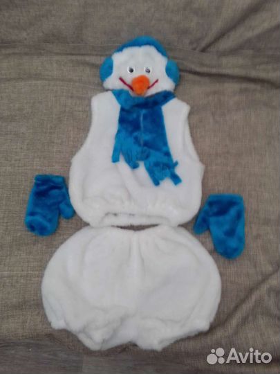 Новогодний костюм снеговика - прокат