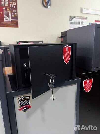 Сейф пистолетный 3мм сталь