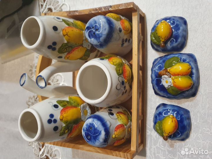 Набор для специй керамика