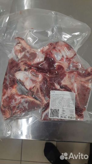 Мясо и кости для собак