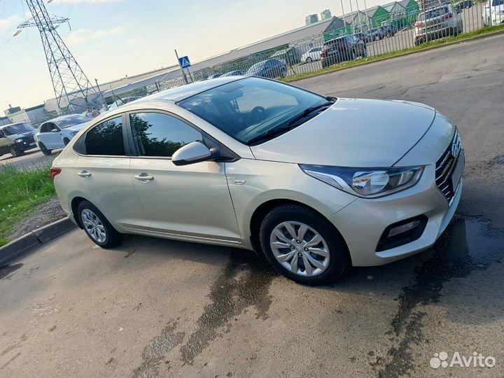 Hyundai Solaris 1.6 AT, 2018, 92 150 км