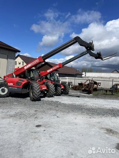 Телескопический погрузчик Manitou MLT 741-120 LSU, 2008