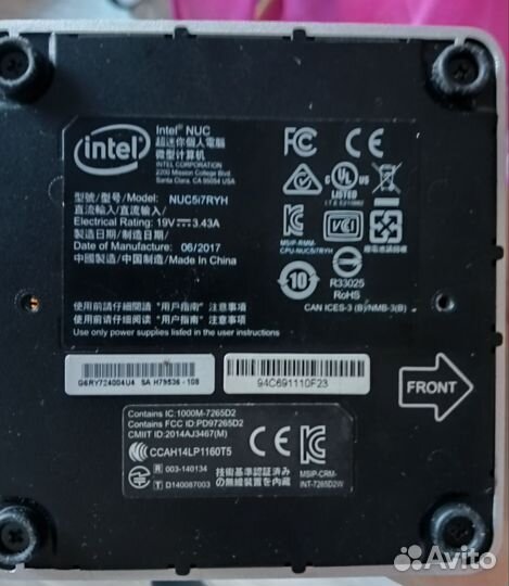 Неттоп intel nuc5i7ryh