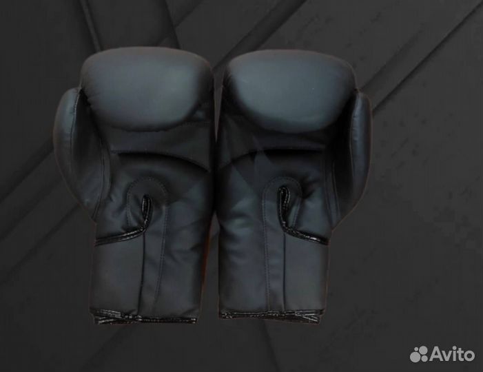 Боксерские перчатки Venum PU Black (голова змеи)