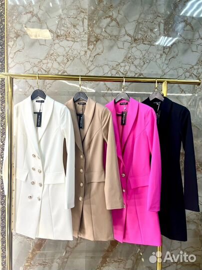 Платье пиджак balmain