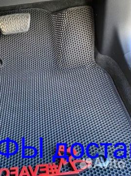 Эва Коврики 3D с бортами для авто