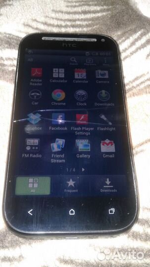 HTC Desire, 512 МБ