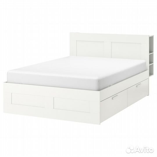 Кровать IKEA brimnes 160 и матрас Serta Astoria