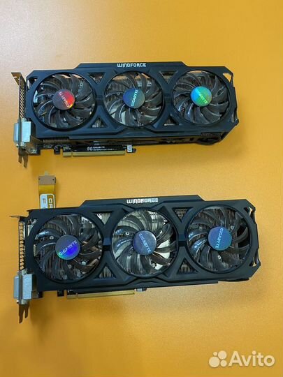 Видеокарта gigabyte R9 270X GV-r927xoc-2GD