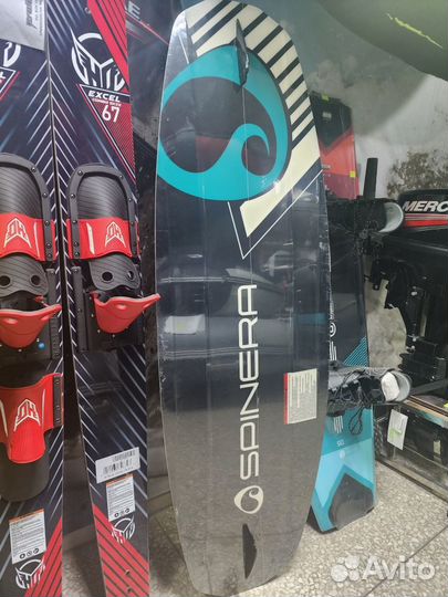 Вейкборд Spinera 140 см с креплениями