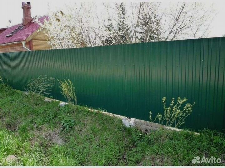 Забор профлист