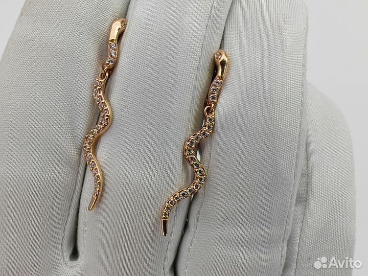 Пара серёг 585 пробы. Рассрочка