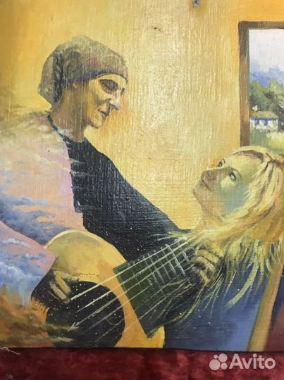 Картина «Муза как дыхание Жизни» Андреев 2003г