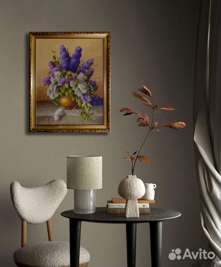 Картина акриловыми красками на холсте