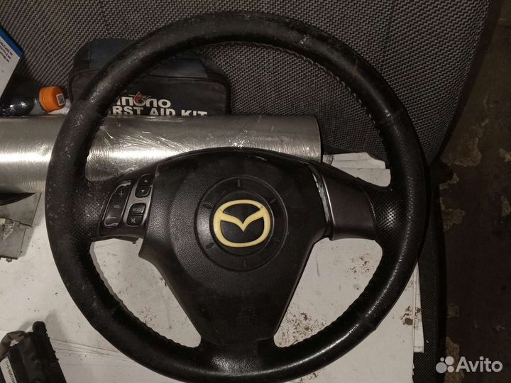 Руль с подушкой Мазда 3 вк 2009г