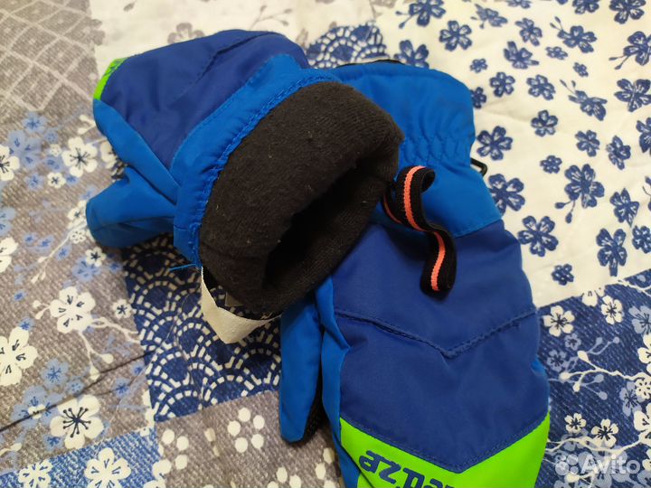 Зимние тёплые варежки краги на 3-4 года Wedze