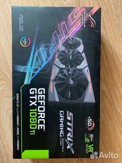 Asus rog strix geforce gtx 1080 ti 11gb