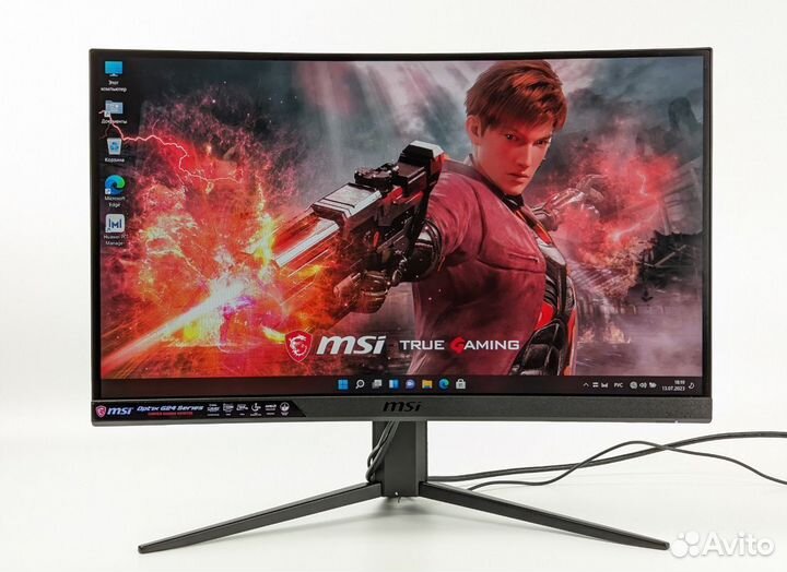 Новый игровой монитор Msi