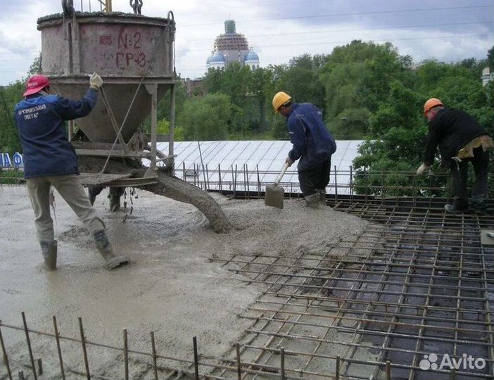 Бетон для фундамента М300гр