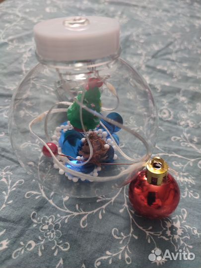 Новогодние ёлочные игрушки, диско шары