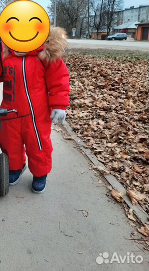 Зимний комбинезон для девочки