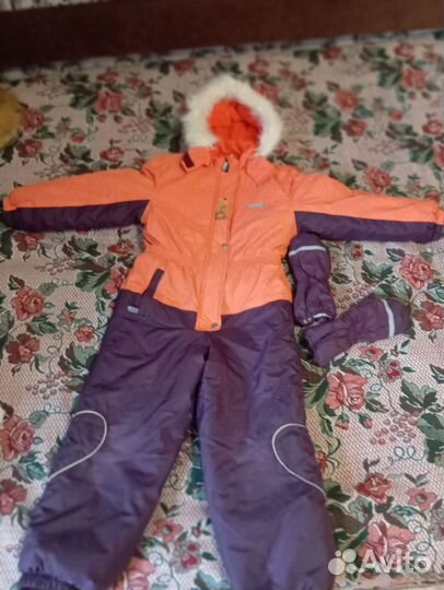 Зимний комбинезон kerry 122 на девочку