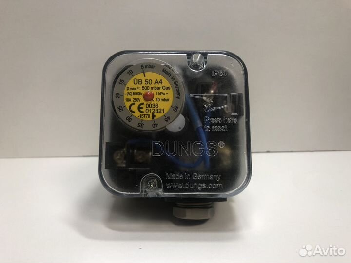 Реле давления Dungs UB 50 A4