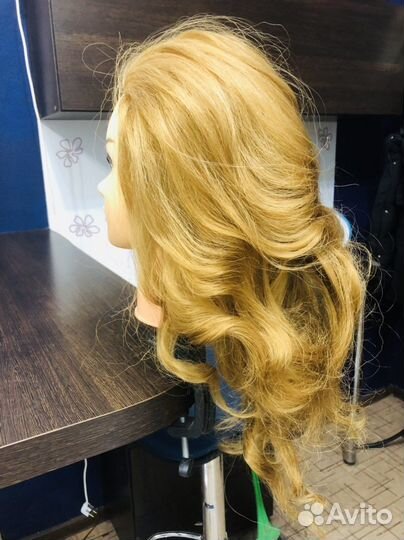 Голова для причесок учебная