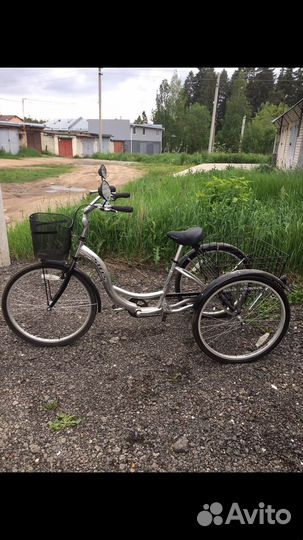 Трехколесный велосипед для взрослых