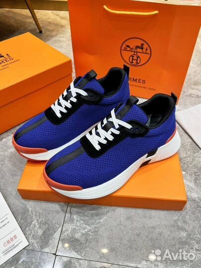 Мужские кеды Hermes – высокого качества