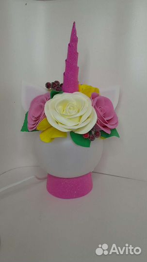 Светильник Единорожка