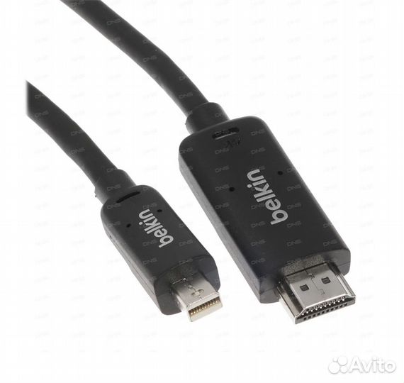 Кабель Mini DisplayPort на hdmi (до 4K) Belkin