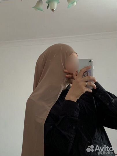 Шарф с бонькой