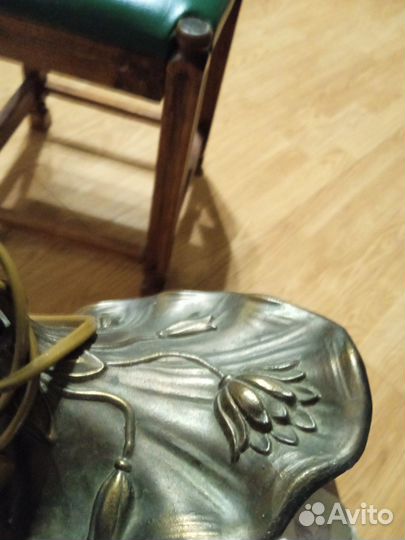 Лампы настольные пара бронза