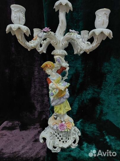 Антикварный подсвечник Германия