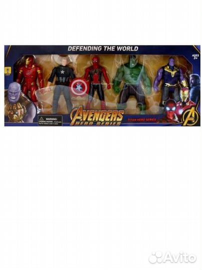 Набор супергероев марвел