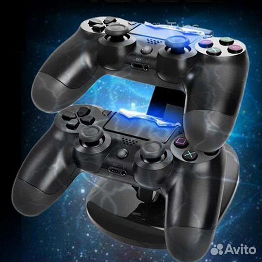 Зарядная, док станция PS4, джойстик, DualShock 4