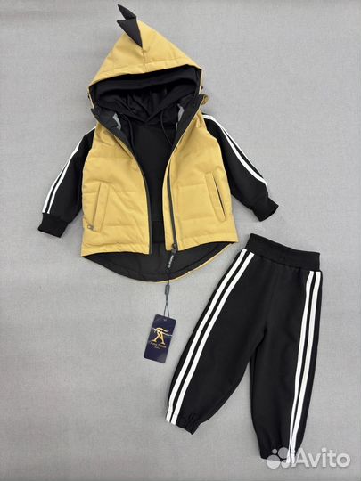 Костюм тройка для мальчика, 86-110